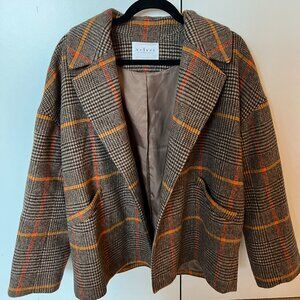 velvet (brand) plaid blazer